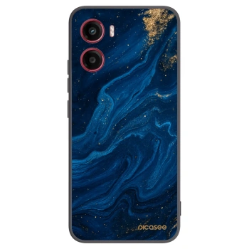 Picasee silikonový černý obal pro Motorola Moto G05 - Blue