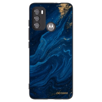 Picasee silikonový černý obal pro Motorola Edge 60 5G - Blue
