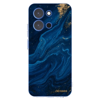 Picasee silikonový průhledný obal pro Xiaomi Redmi 15C 4G - Blue