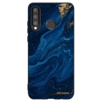 Picasee silikonový černý obal pro Huawei P30 Lite - Blue