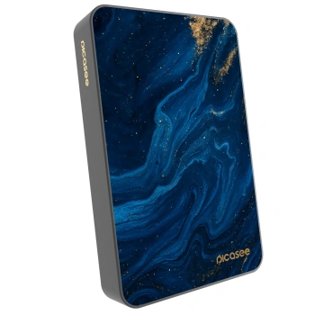Picasee Powerbanka s MagSafe 10 000 mAh Šedá - Blue