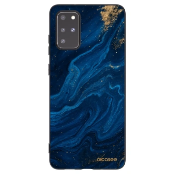 Picasee silikonový černý obal pro Samsung Galaxy S20+ G985F - Blue