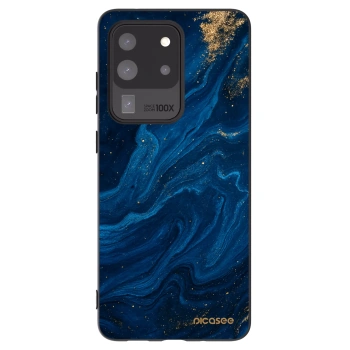 Picasee silikonový černý obal pro Samsung Galaxy S20 Ultra 5G G988F - Blue
