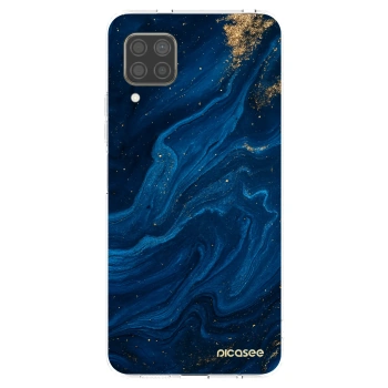 Picasee silikonový průhledný obal pro Huawei P40 Lite - Blue