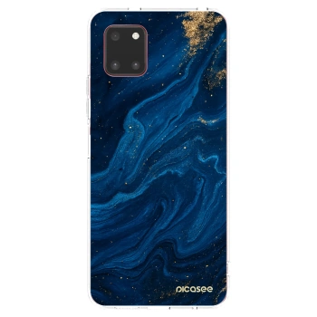 Picasee silikonový průhledný obal pro Samsung Galaxy Note 10 Lite N770F - Blue