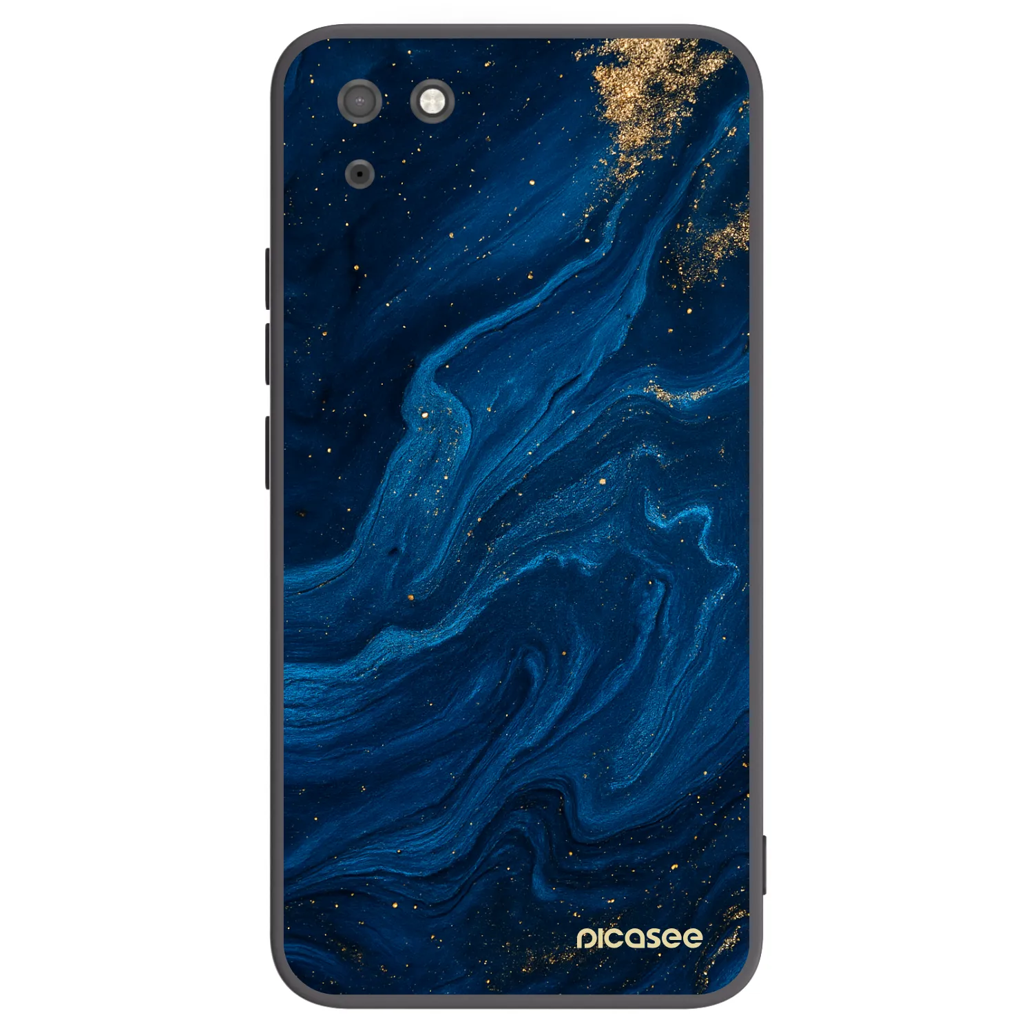 Picasee silikonový černý obal pro Huawei Y5P - Blue
