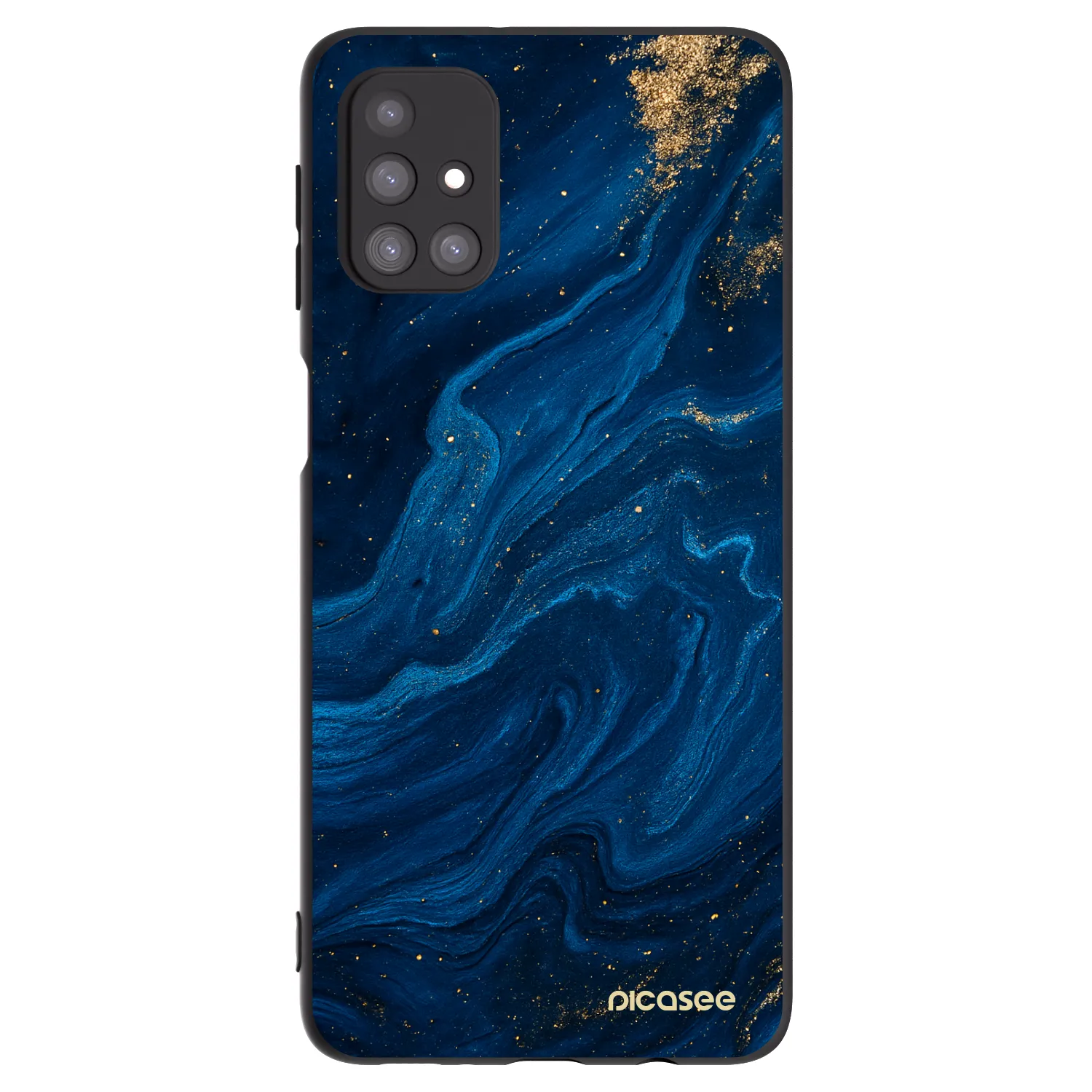 Picasee silikonový černý obal pro Samsung Galaxy M31s - Blue