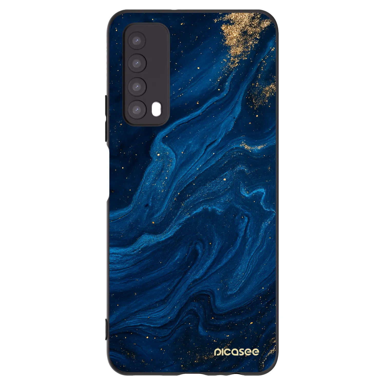 Picasee silikonový černý obal pro Huawei P Smart 2021 - Blue