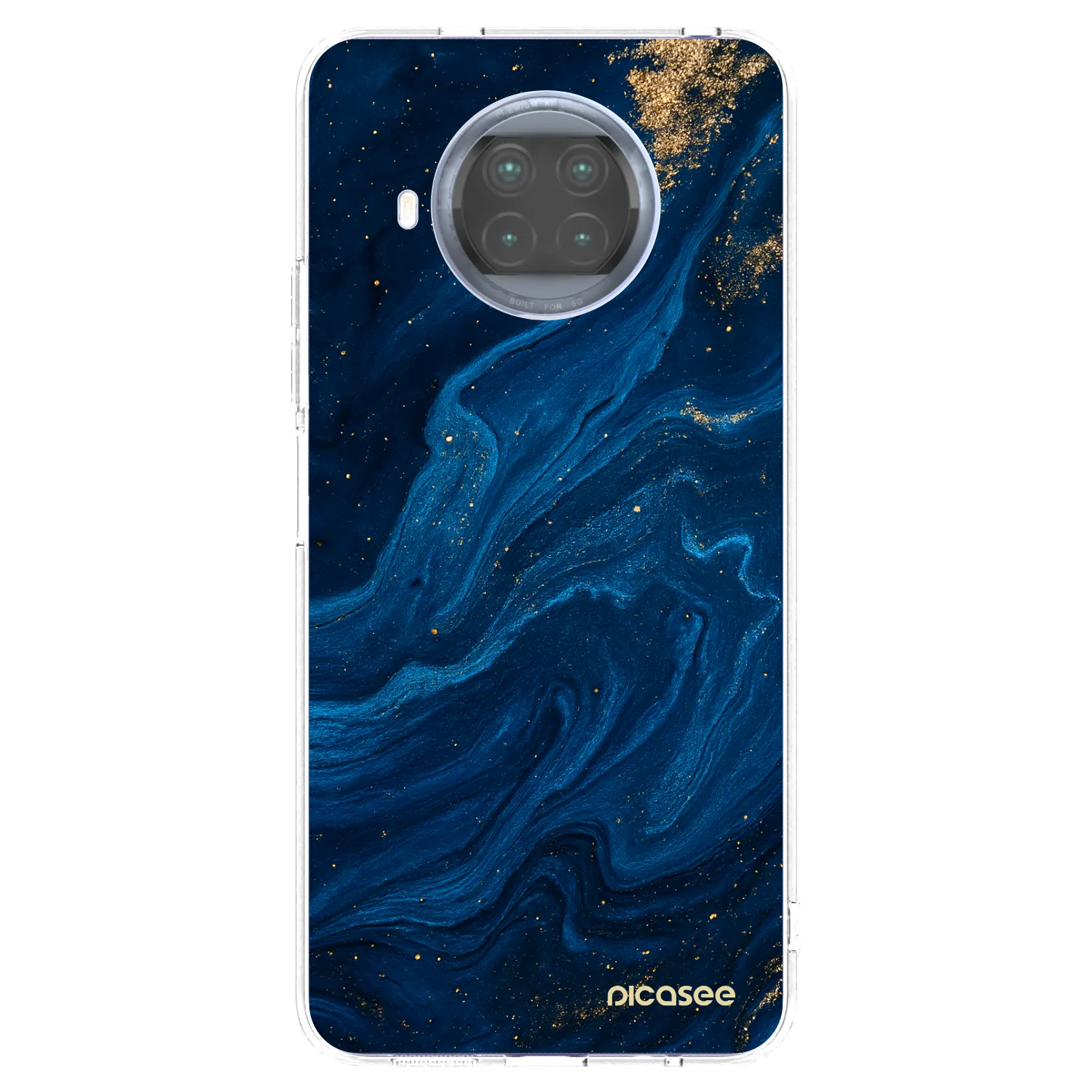 Picasee silikonový průhledný obal pro Xiaomi Mi 10T Lite - Blue