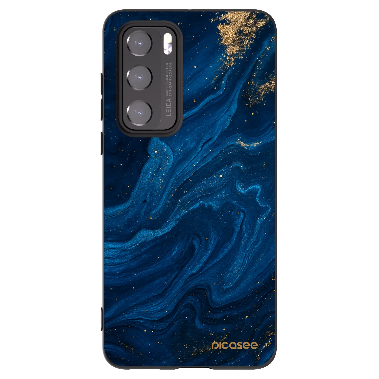 Picasee silikonový černý obal pro Huawei P40 - Blue