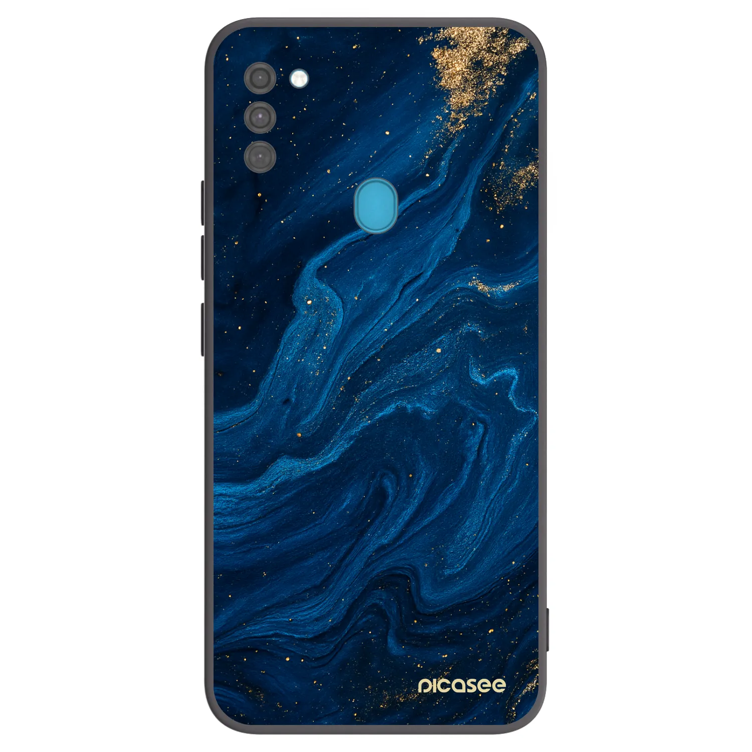 Picasee silikonový černý obal pro Samsung Galaxy M11 - Blue