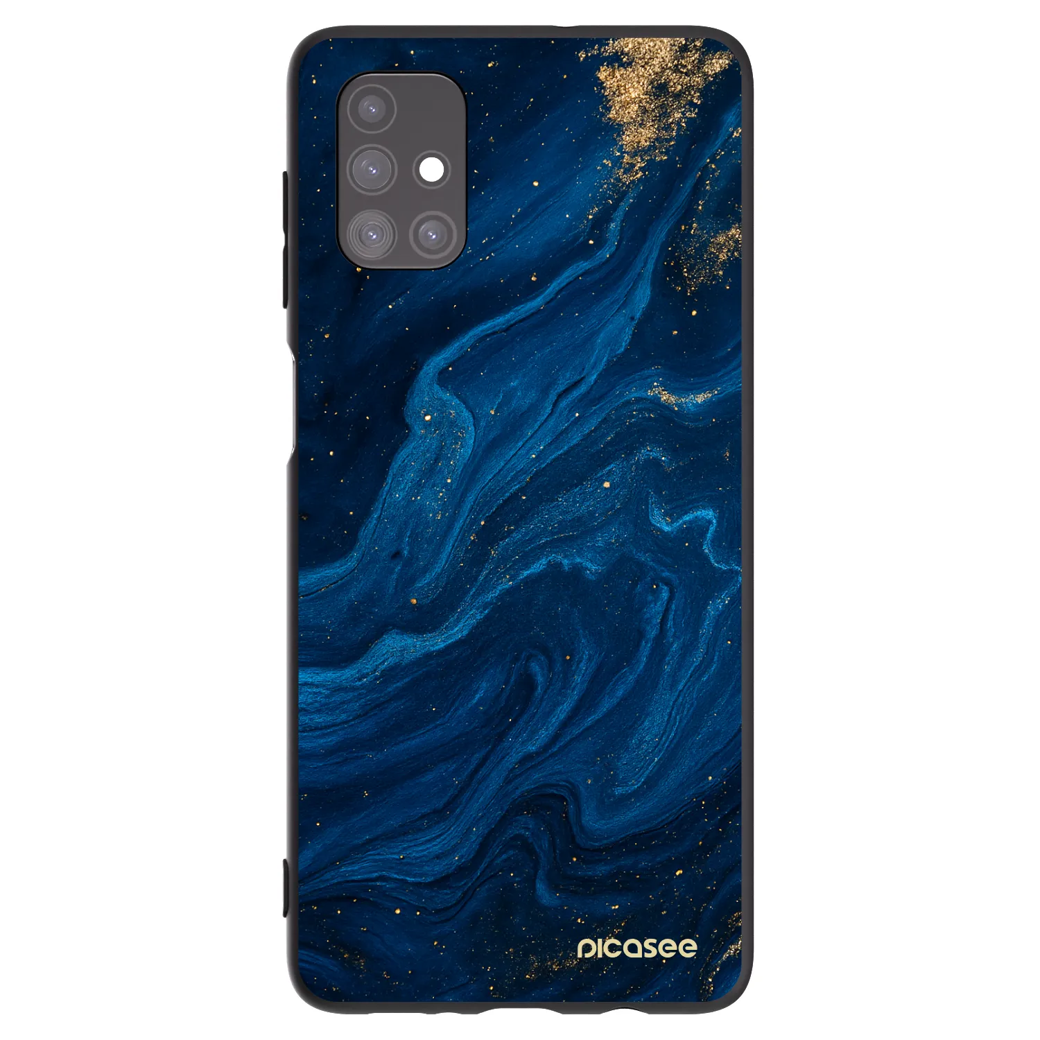 Picasee silikonový černý obal pro Samsung Galaxy M51 M515F - Blue