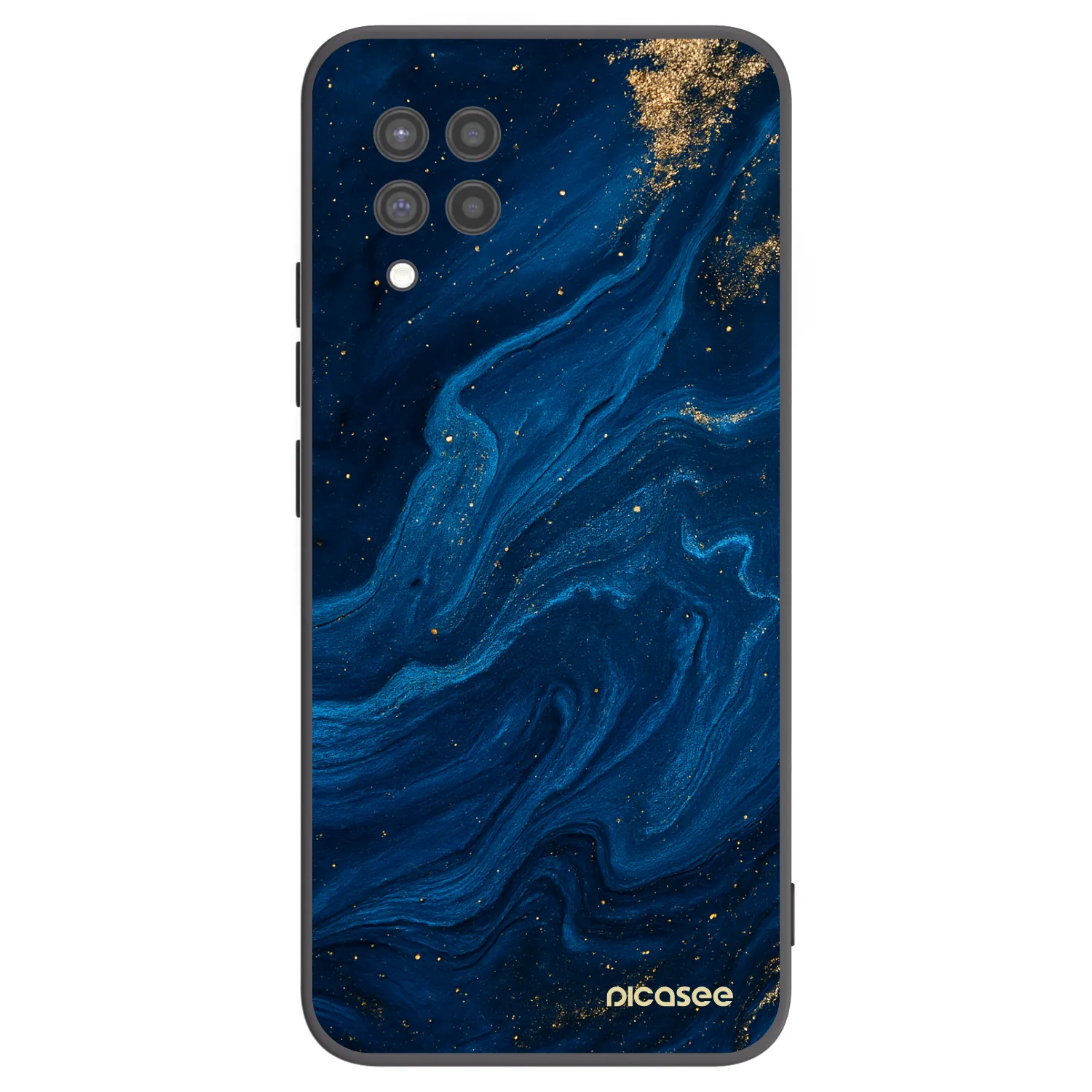 Picasee silikonový černý obal pro Samsung Galaxy A42 A426B - Blue