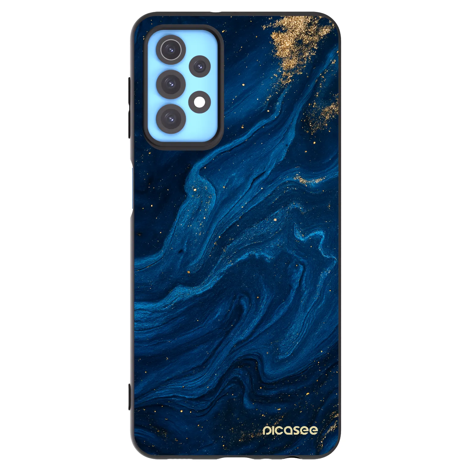 Picasee silikonový černý obal pro Samsung Galaxy A32 4G SM-A325F - Blue