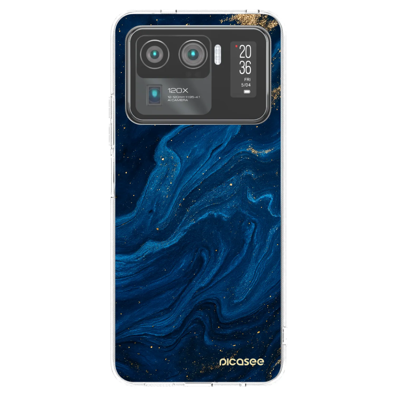 Picasee silikonový průhledný obal pro Xiaomi Mi 11 Ultra - Blue