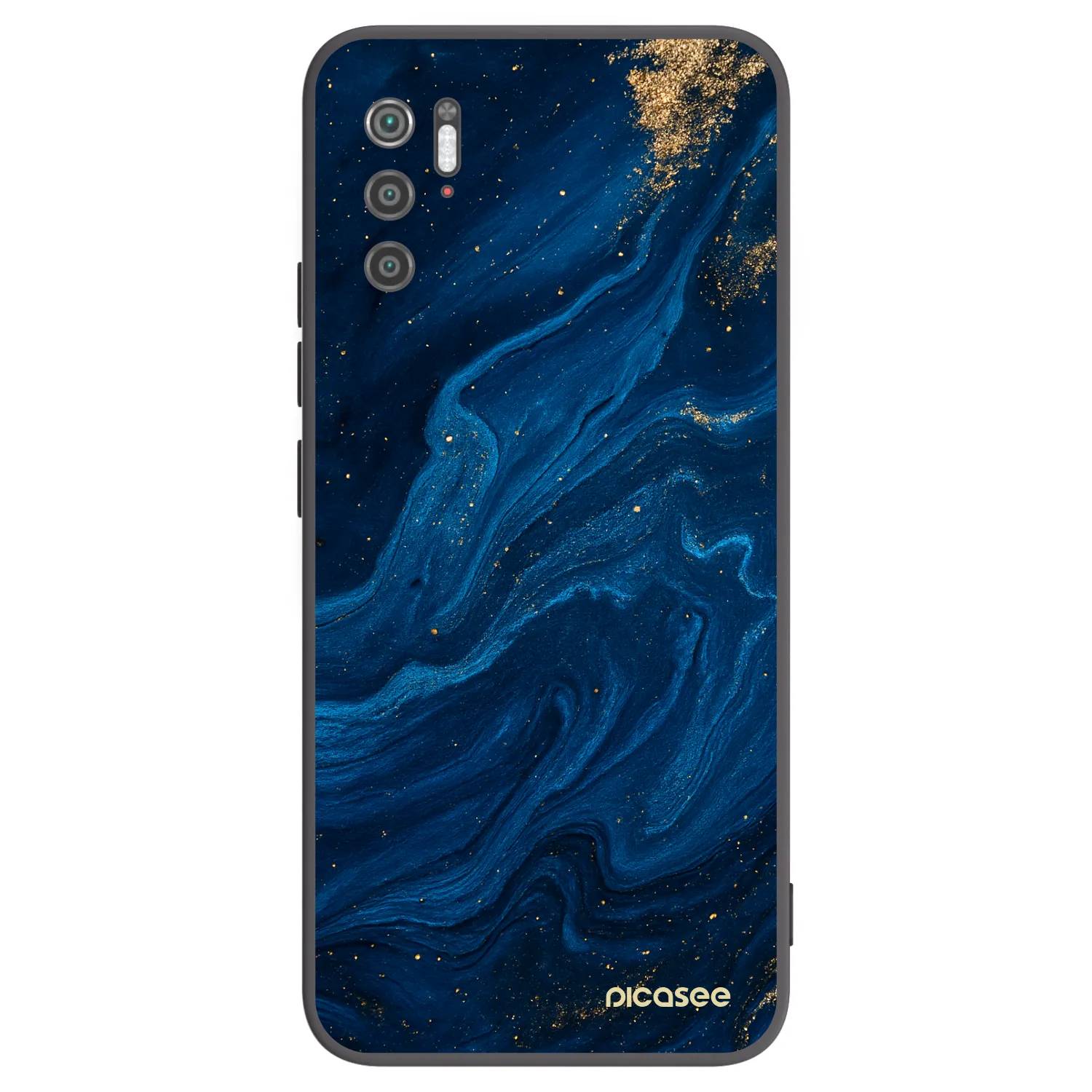 Picasee silikonový černý obal pro Xiaomi Poco M3 Pro 5G - Blue