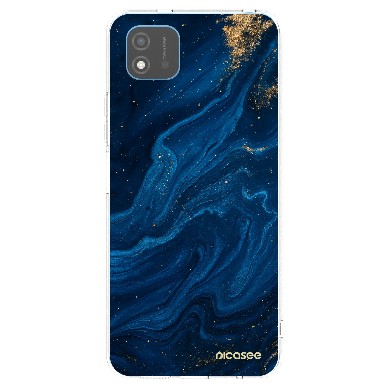 Picasee silikonový průhledný obal pro Realme C11 (2021) - Blue
