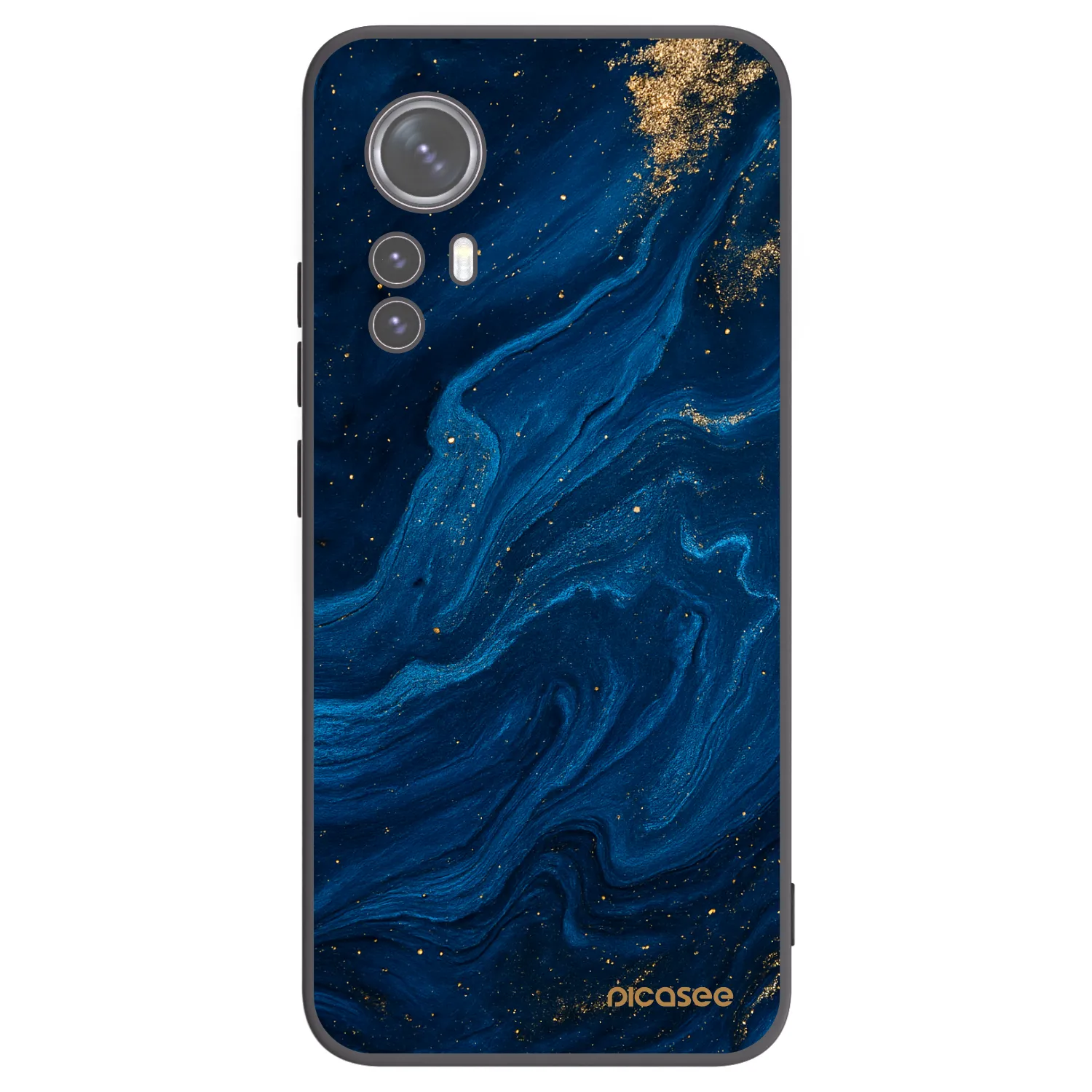 Picasee silikonový černý obal pro Xiaomi 12 - Blue