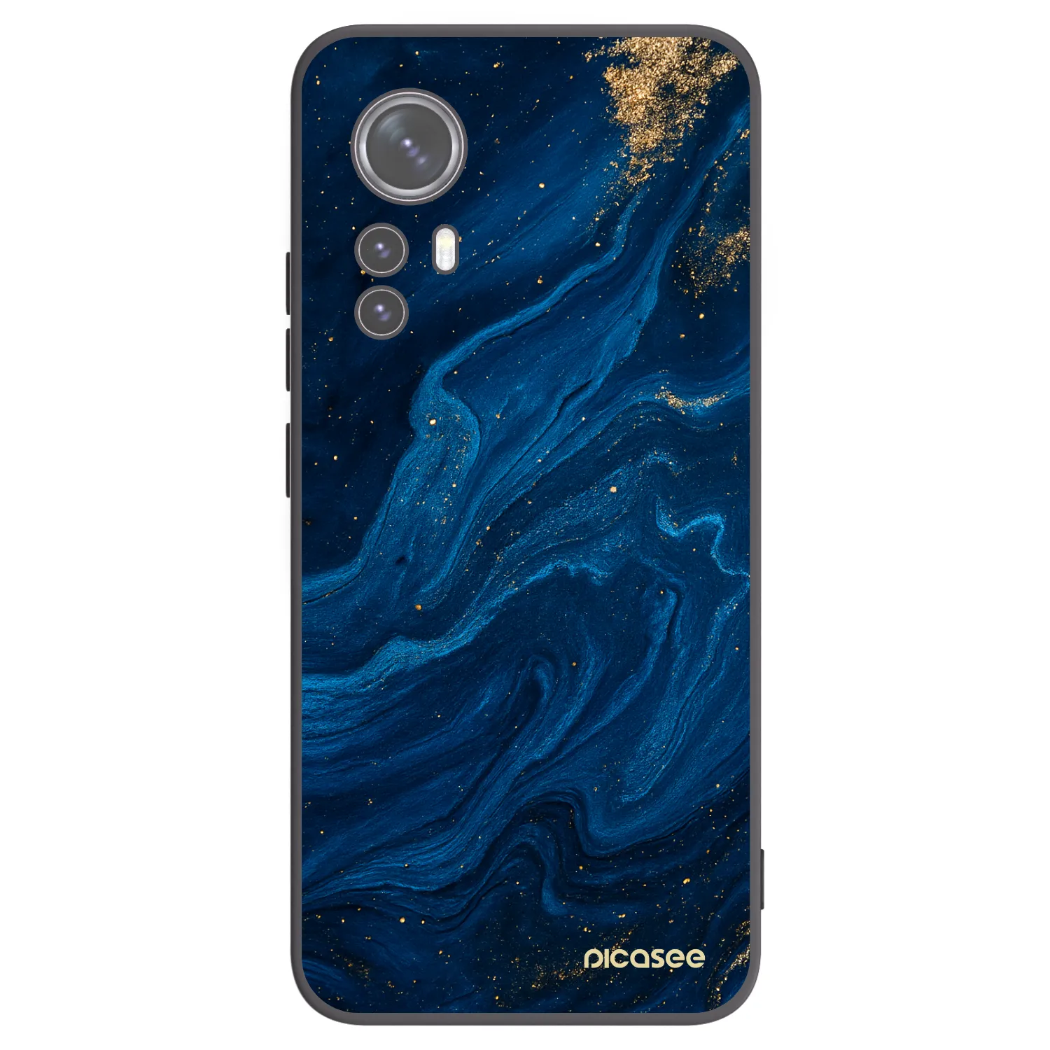 Picasee silikonový černý obal pro Xiaomi 12X - Blue