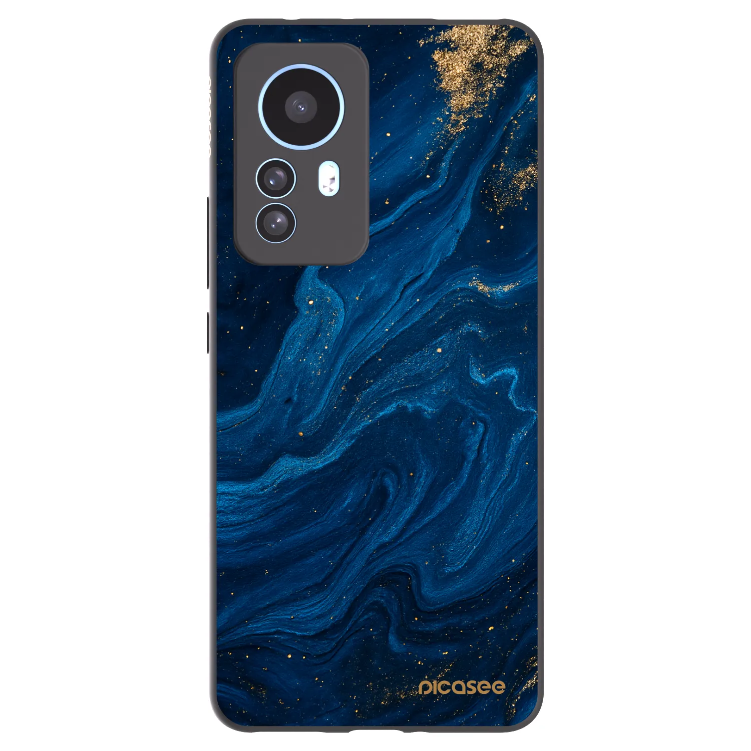 Picasee silikonový černý obal pro Xiaomi 12T Pro - Blue