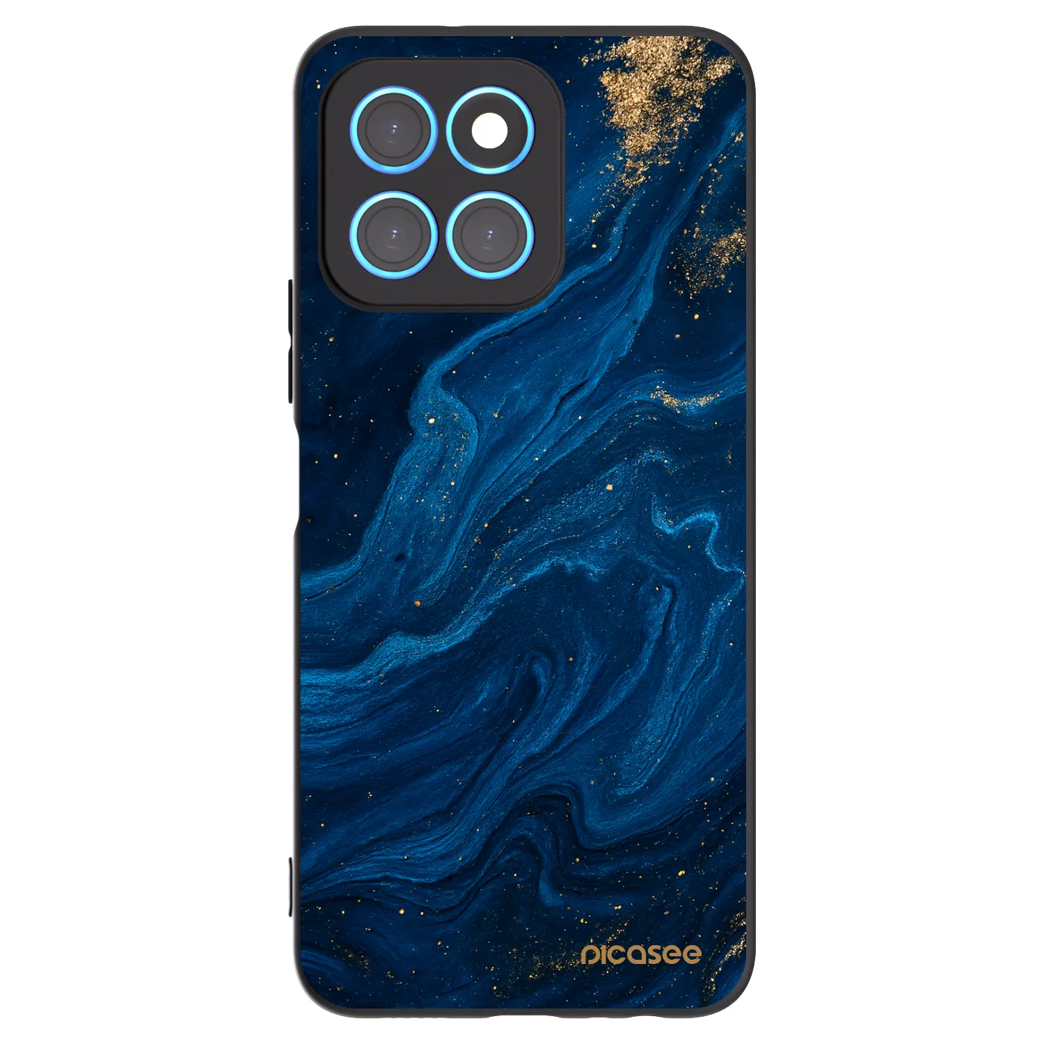 Picasee silikonový černý obal pro Honor X8 5G - Blue