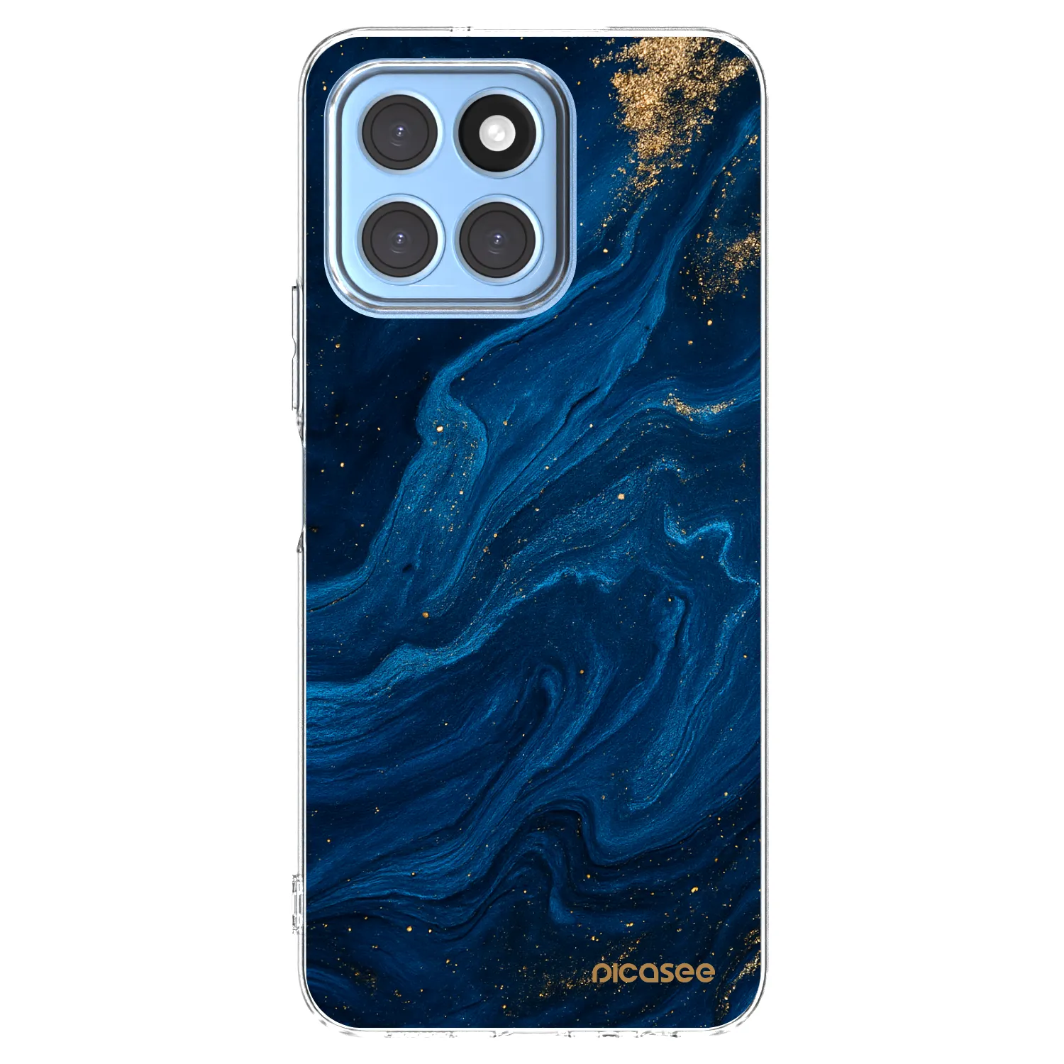 Picasee silikonový průhledný obal pro Honor X6 - Blue