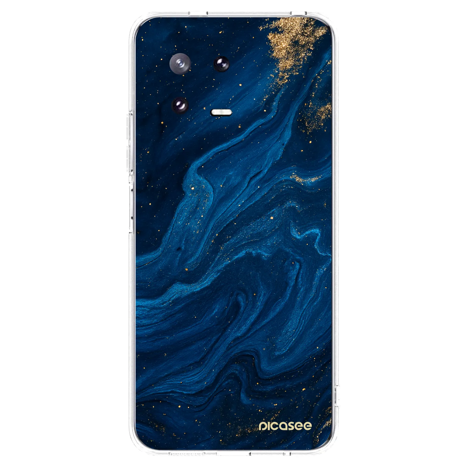 Picasee silikonový průhledný obal pro Xiaomi 13 Pro - Blue
