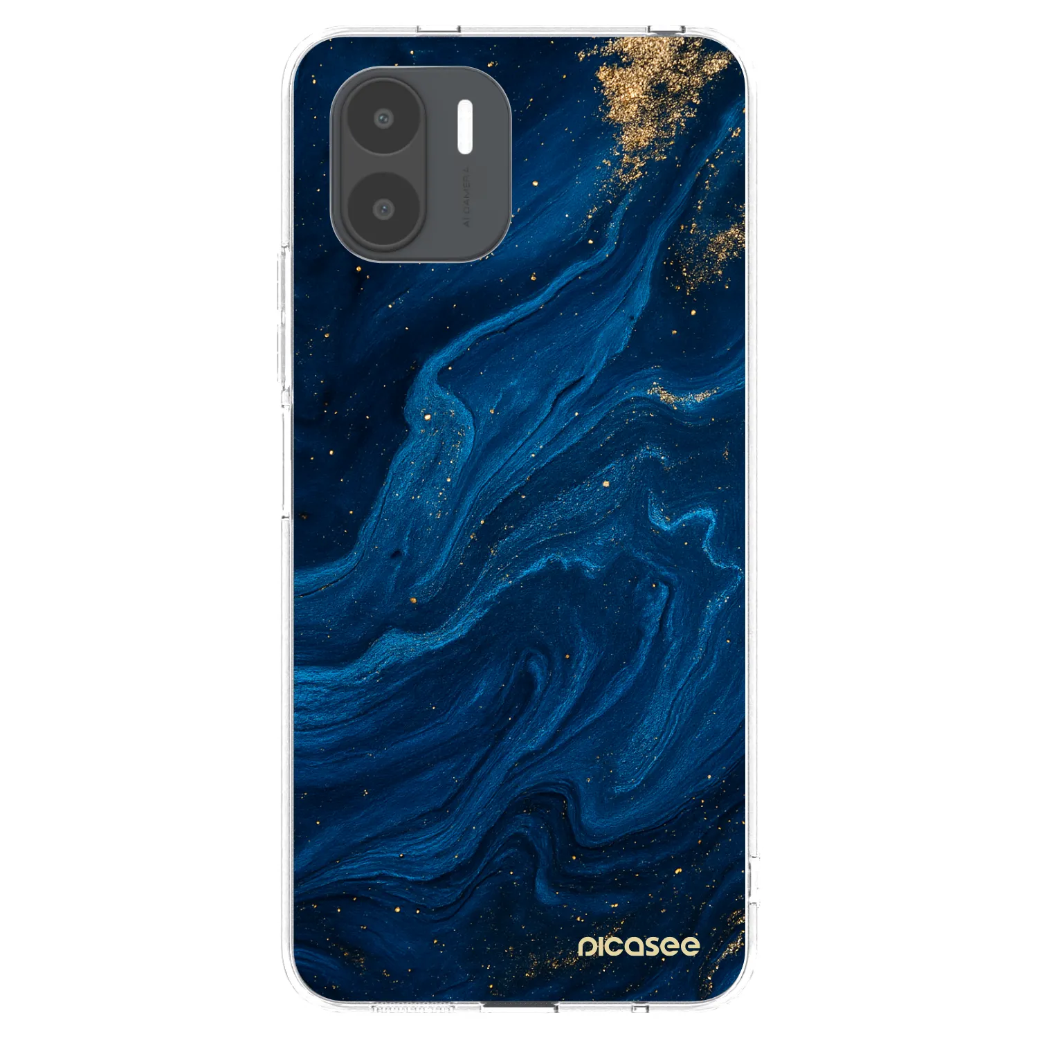 Picasee silikonový průhledný obal pro Xiaomi Redmi A2 - Blue