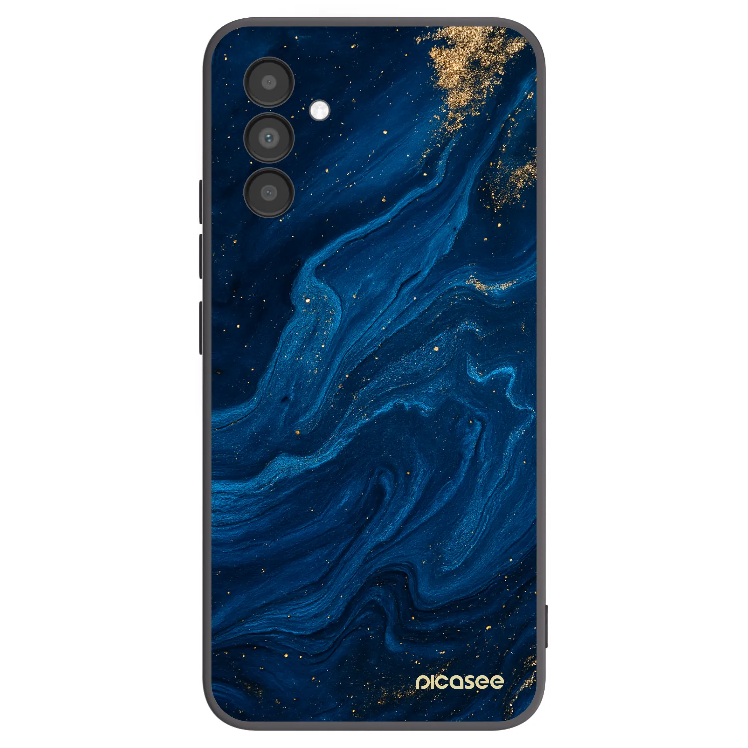 Picasee silikonový černý obal pro Samsung Galaxy A04s A047F - Blue