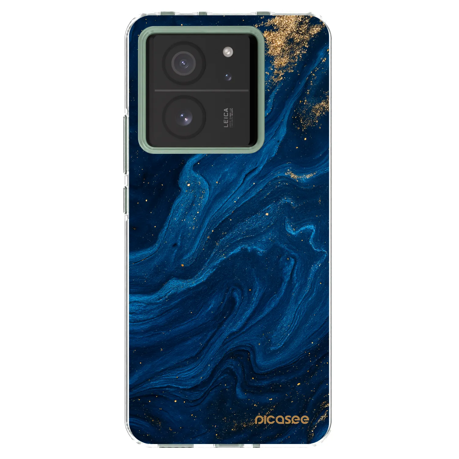 Picasee silikonový průhledný obal pro Xiaomi 13T - Blue