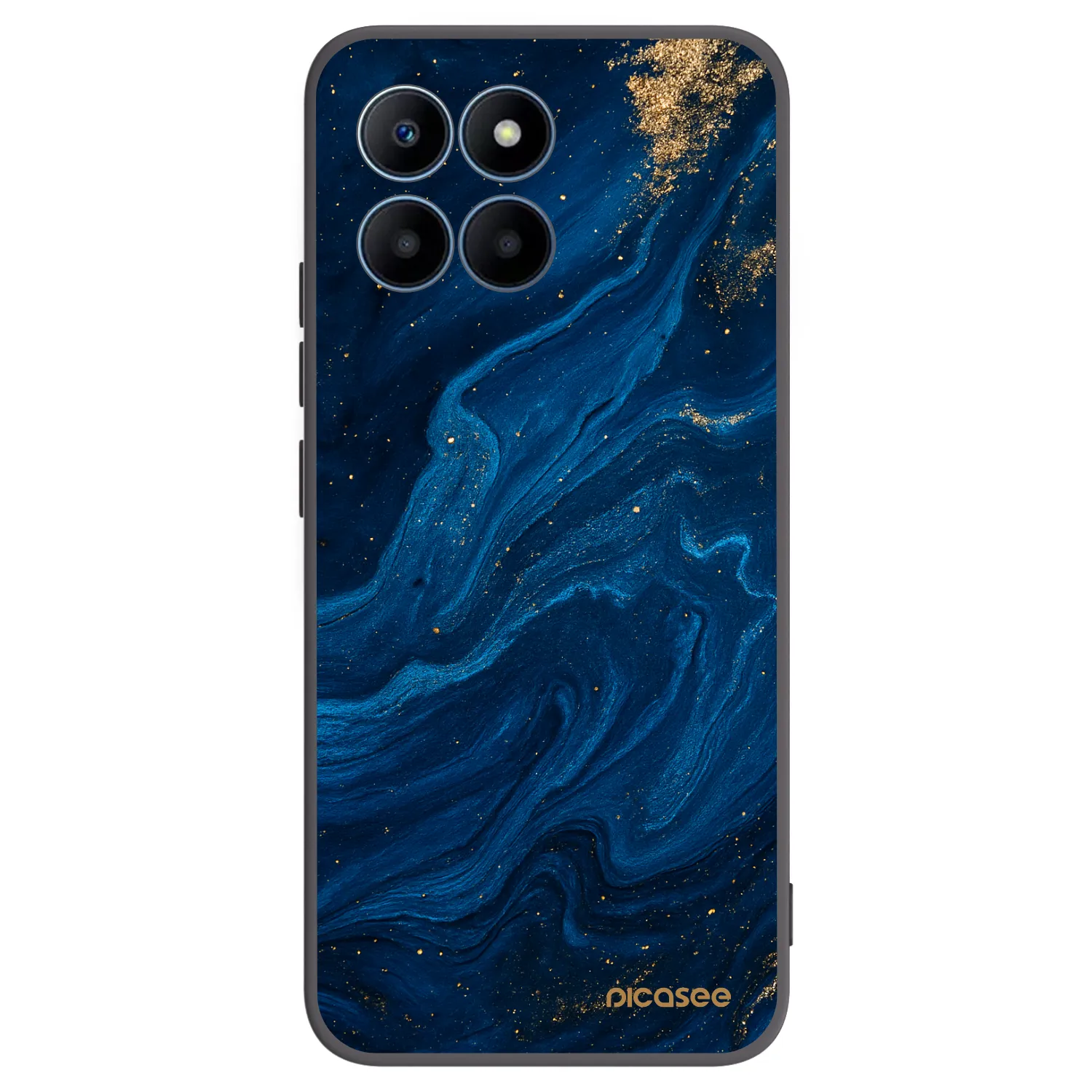 Picasee silikonový černý obal pro Honor 70 Lite - Blue