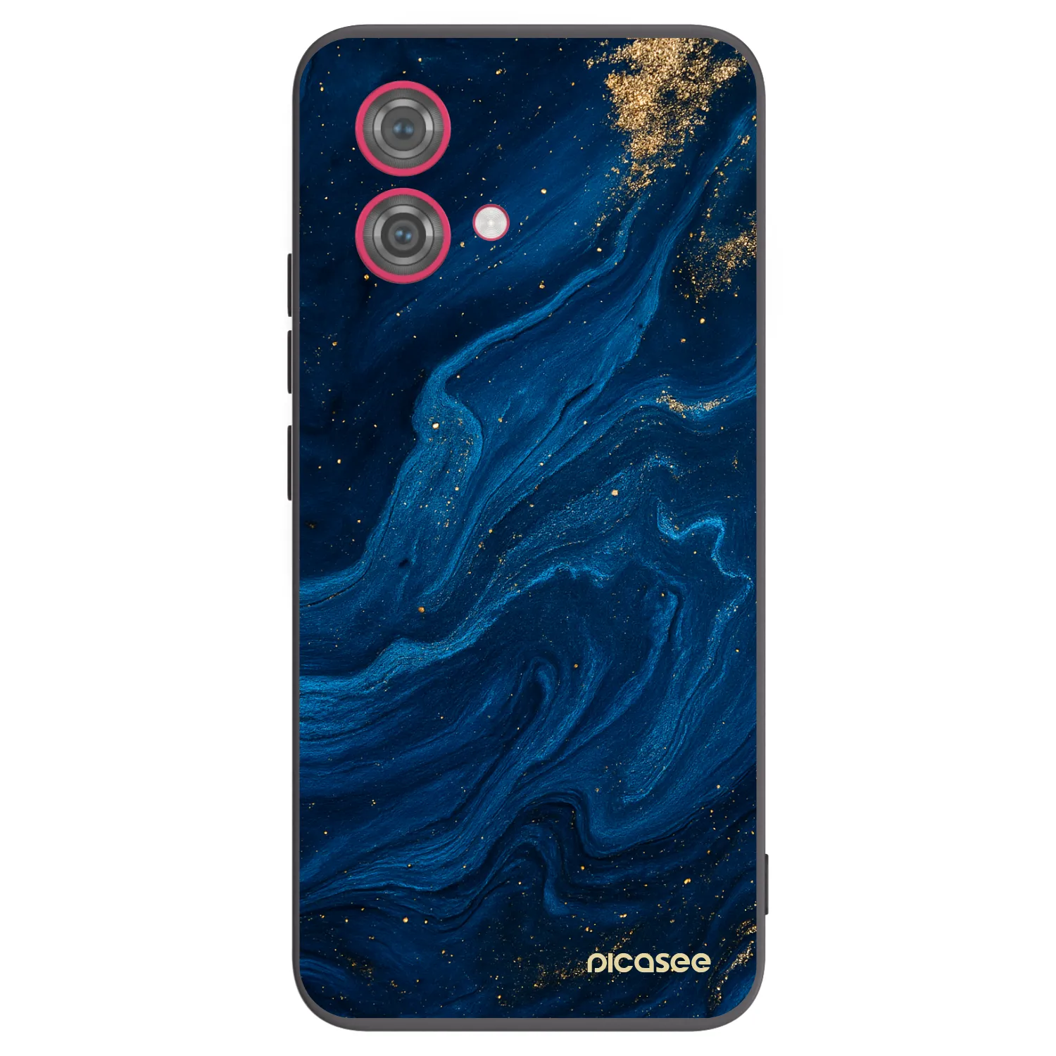 Picasee silikonový černý obal pro Motorola Moto G84 5G - Blue
