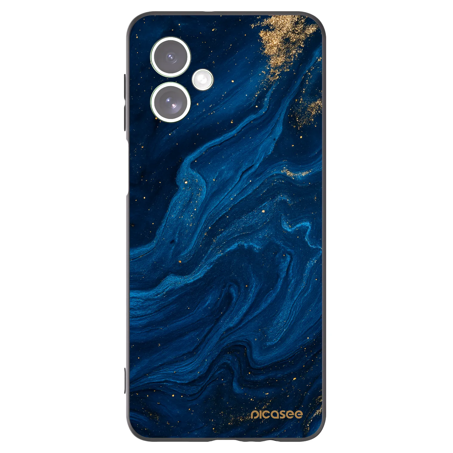 Picasee silikonový černý obal pro Motorola Moto G54 5G - Blue