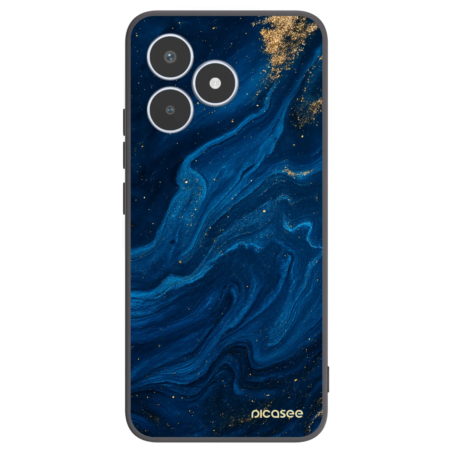 Picasee silikonový černý obal pro Realme C53 - Blue