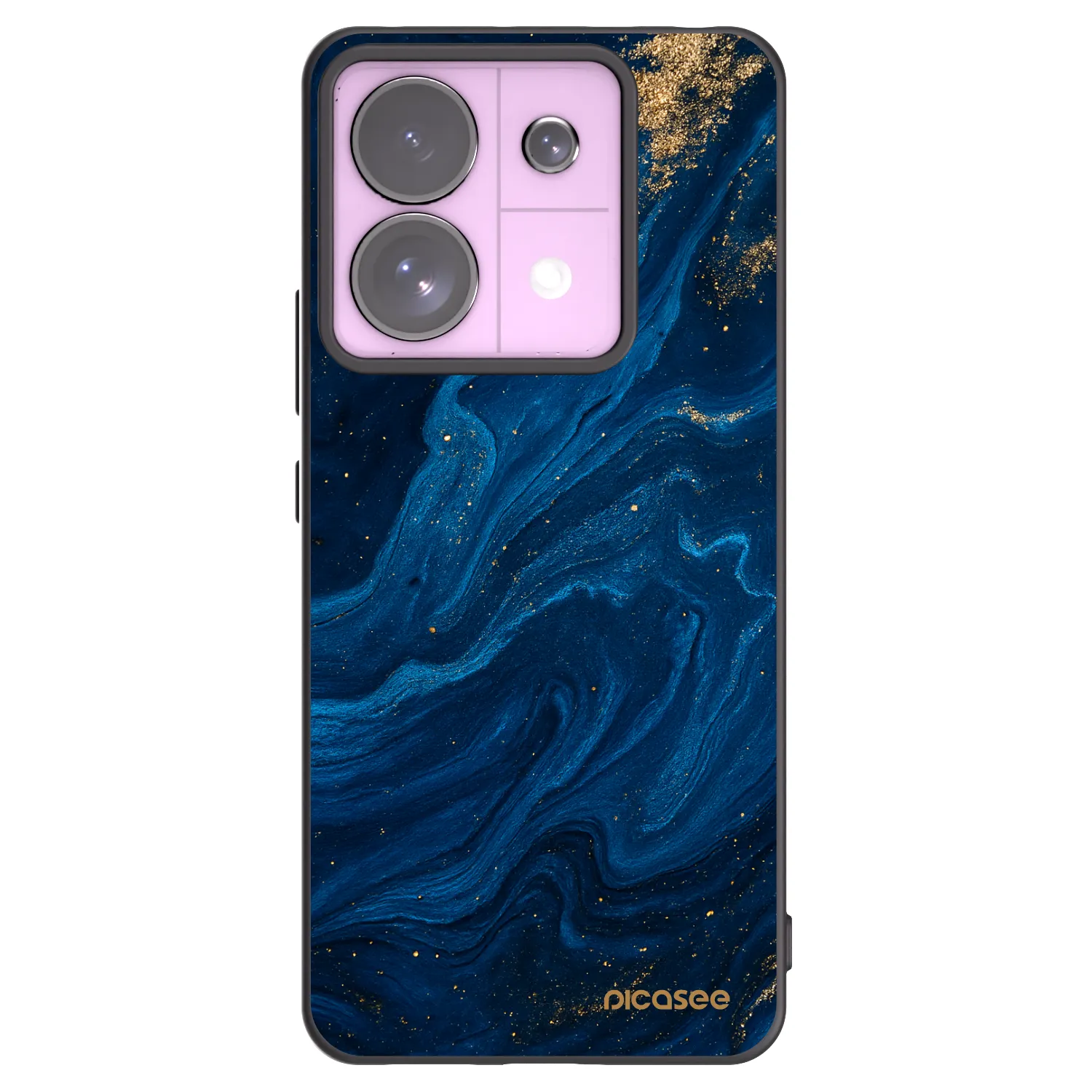 Picasee silikonový černý obal pro Xiaomi Redmi Note 13 Pro 5G - Blue