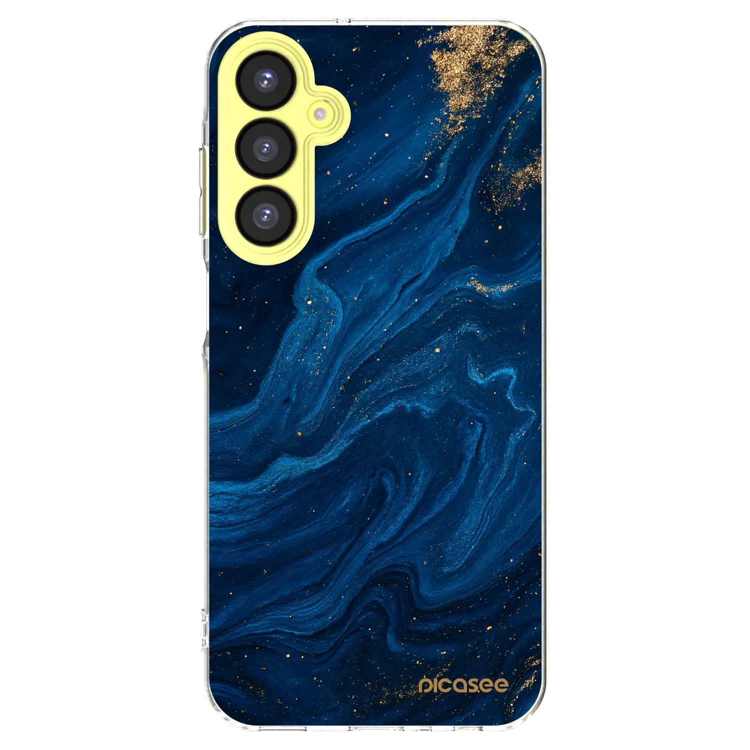 Picasee silikonový průhledný obal pro Samsung Galaxy A25 A256B 5G - Blue
