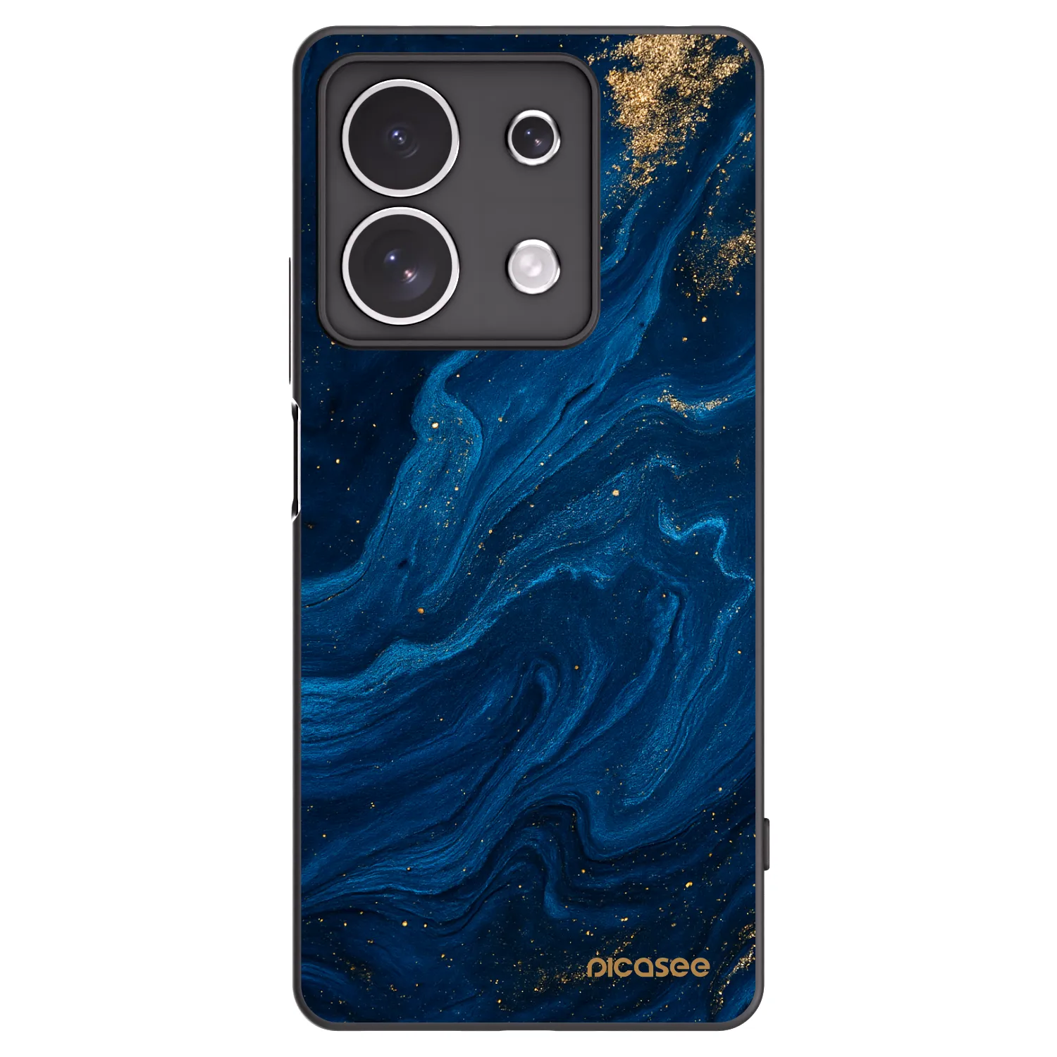 Picasee silikonový černý obal pro Xiaomi Redmi Note 13 4G - Blue