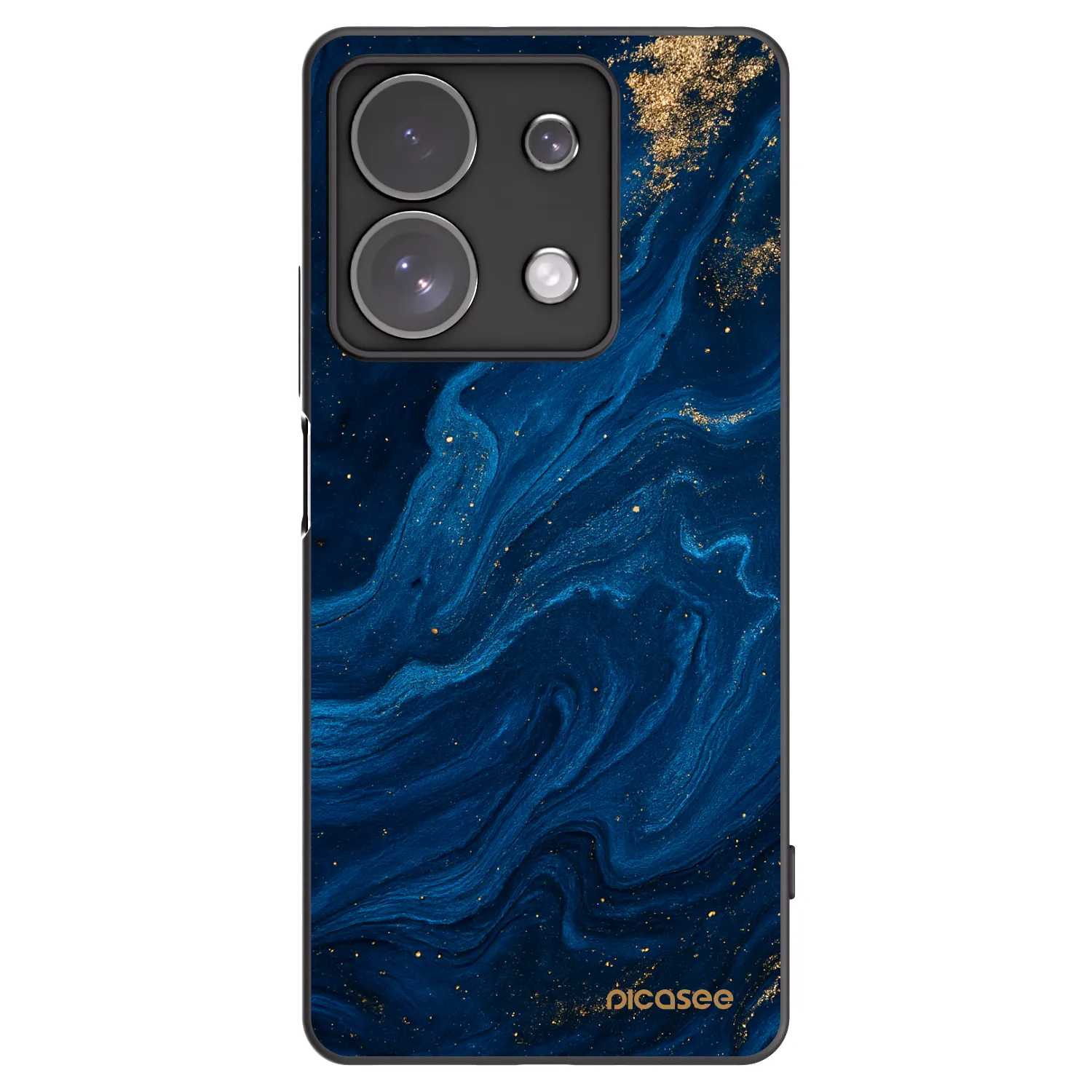 Picasee silikonový černý obal pro Xiaomi Redmi Note 13 Pro 4G - Blue