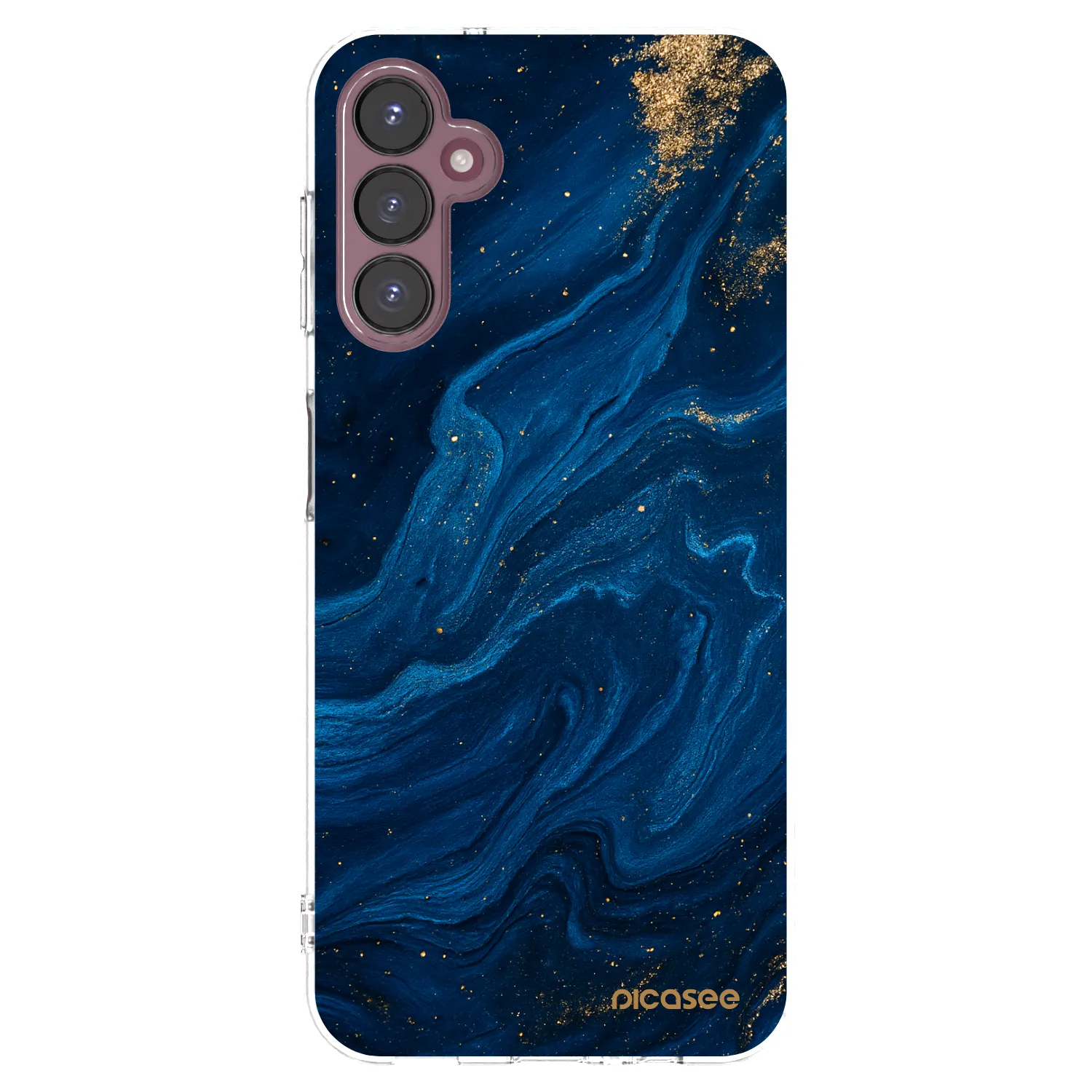 Picasee silikonový průhledný obal pro Samsung Galaxy A05s A057G - Blue