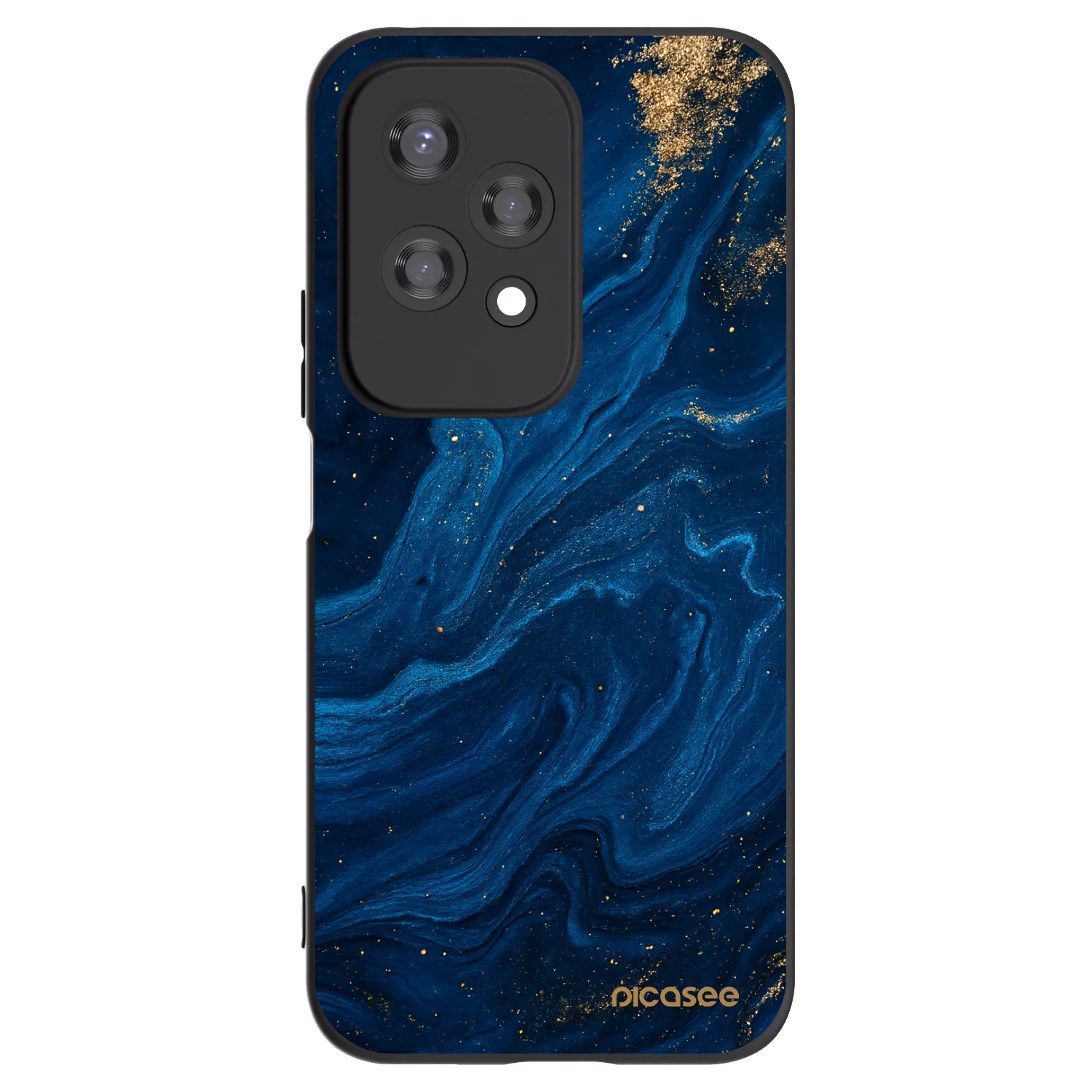 Picasee silikonový černý obal pro Honor 200 Lite - Blue