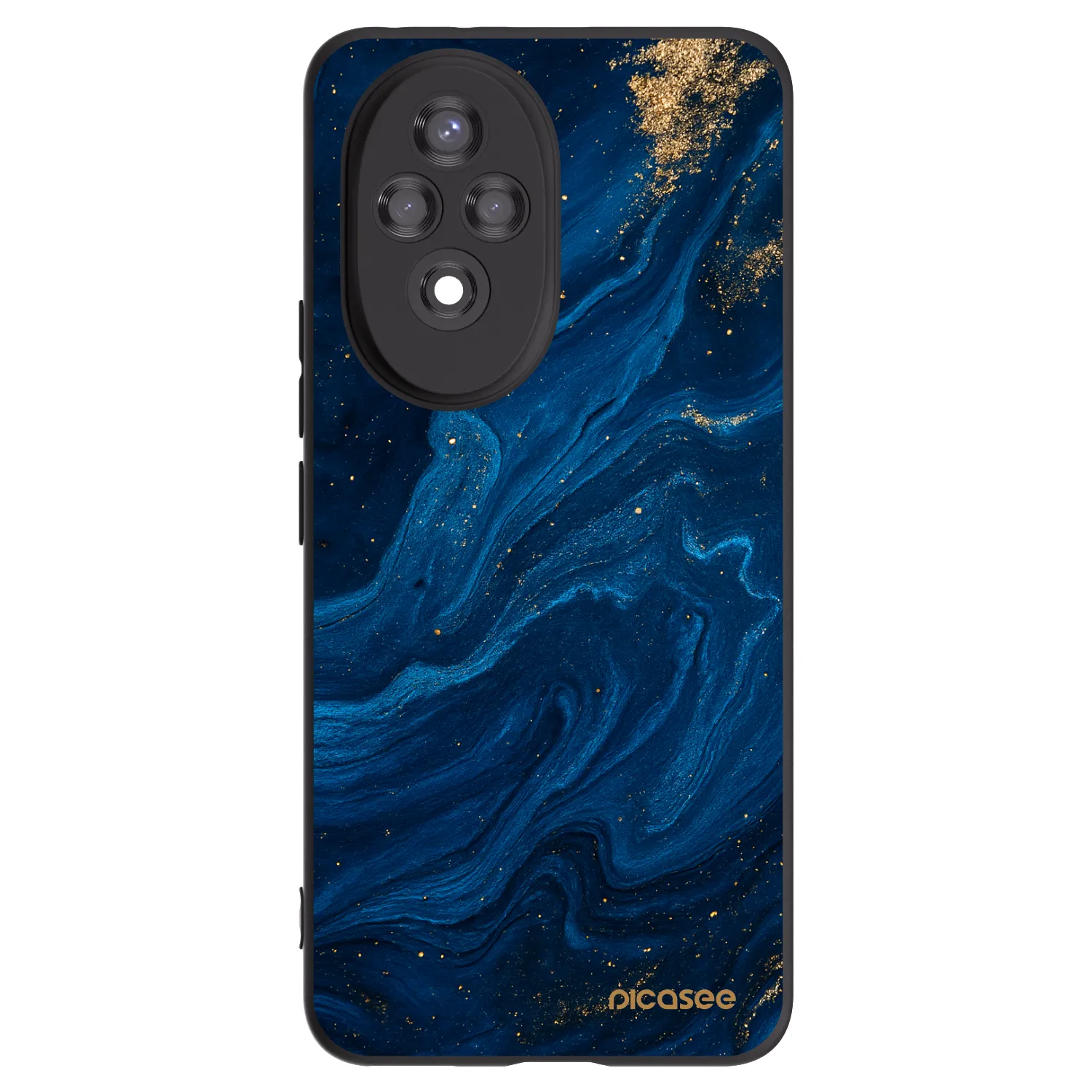 Picasee silikonový černý obal pro Honor 200 5G - Blue