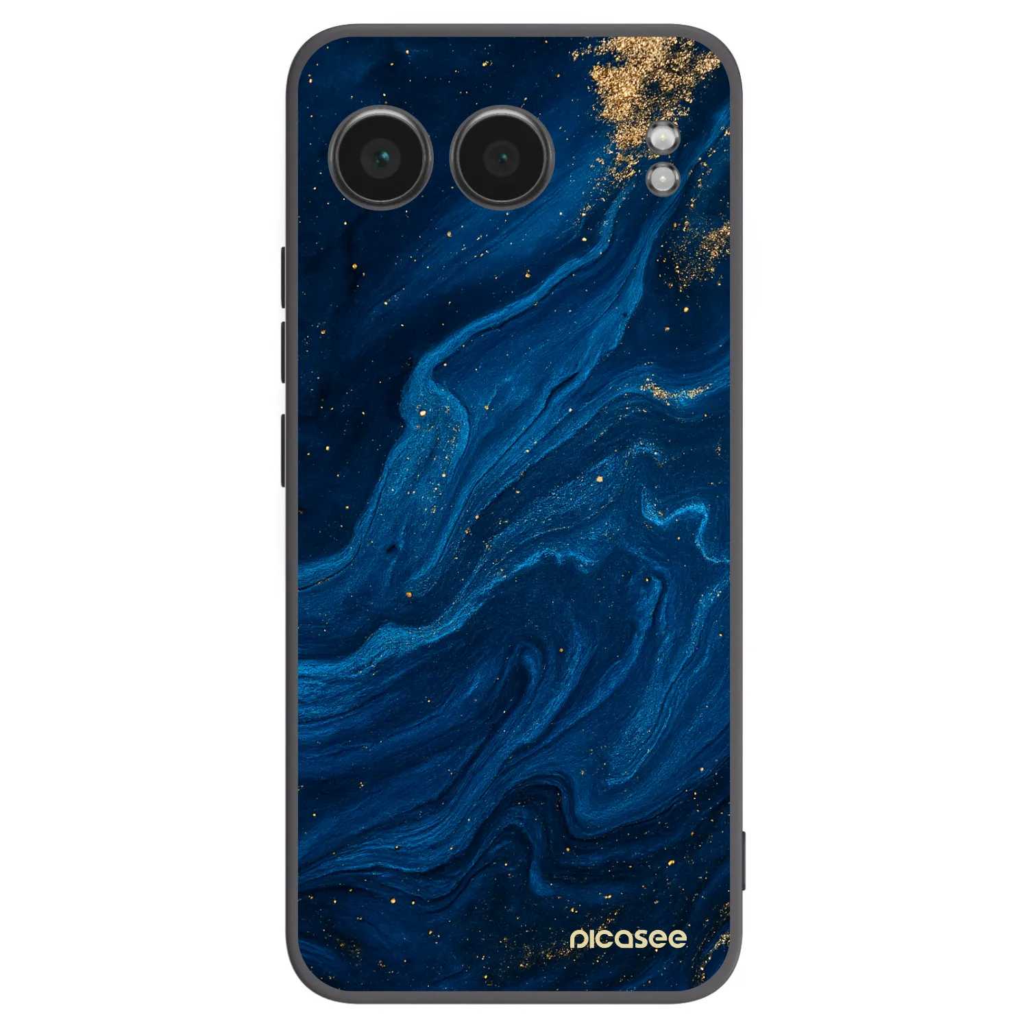 Picasee silikonový černý obal pro OnePlus Nord 4 - Blue