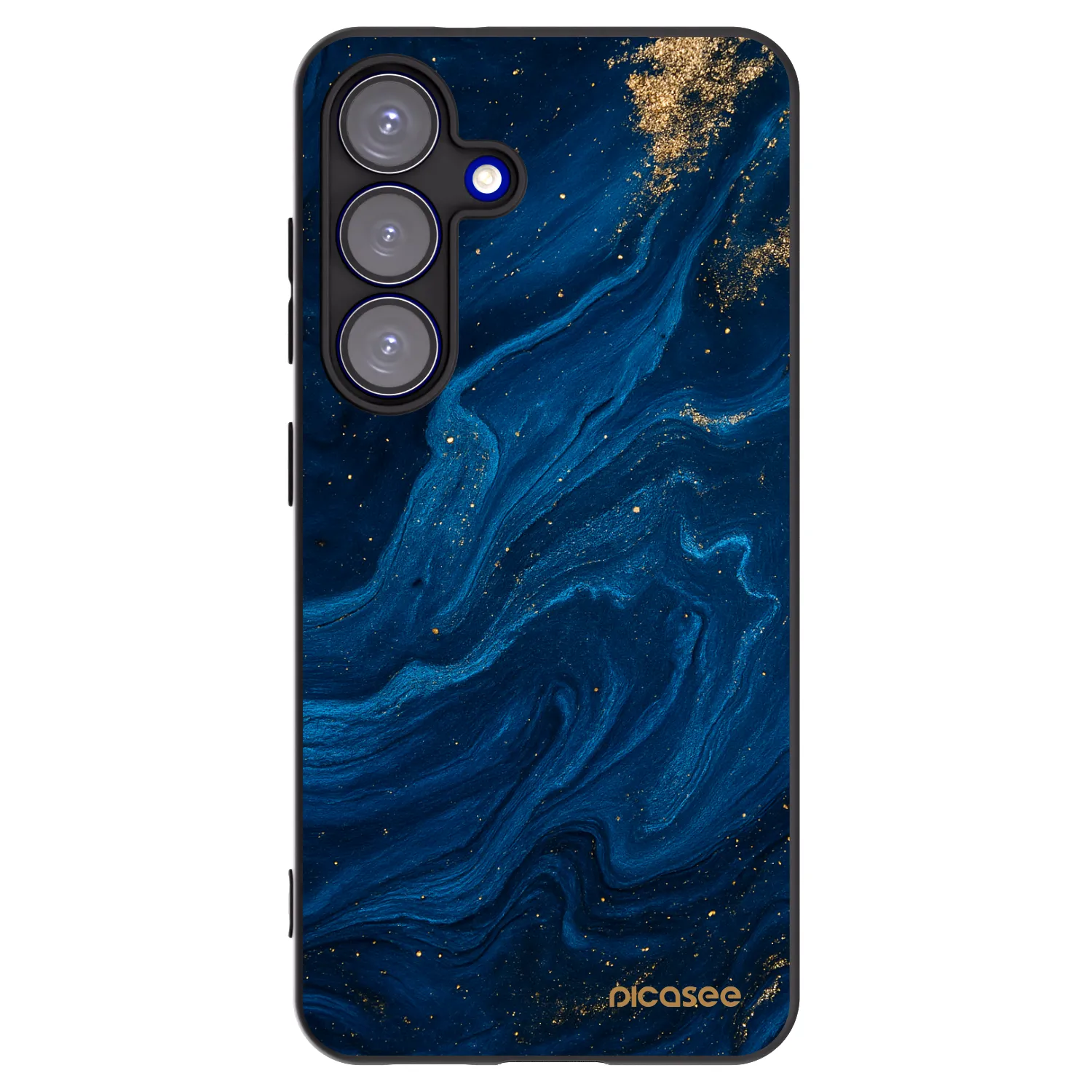 Picasee silikonový černý obal pro Samsung Galaxy S25 5G - Blue