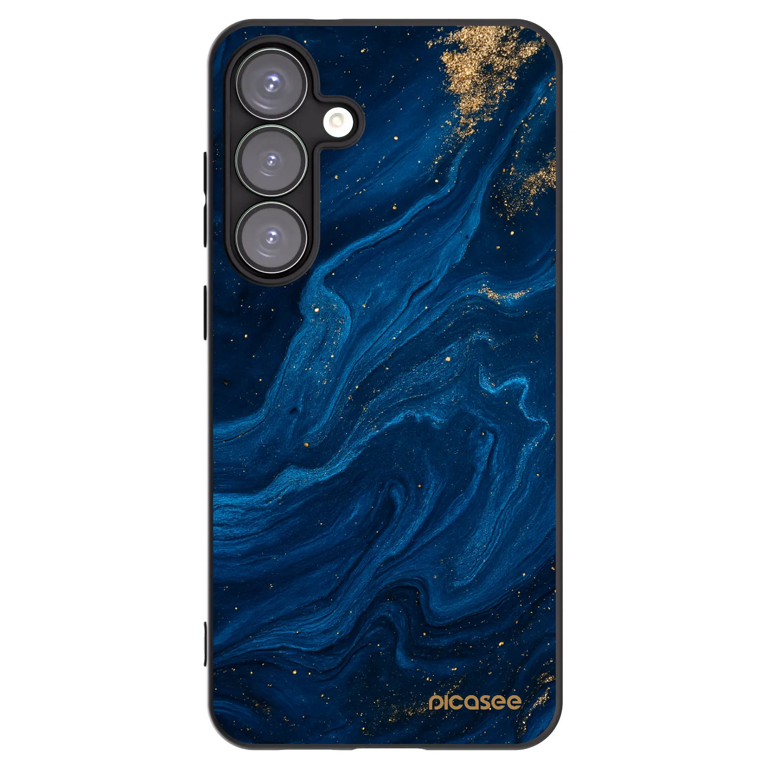 Picasee silikonový černý obal pro Samsung Galaxy S25+ 5G - Blue