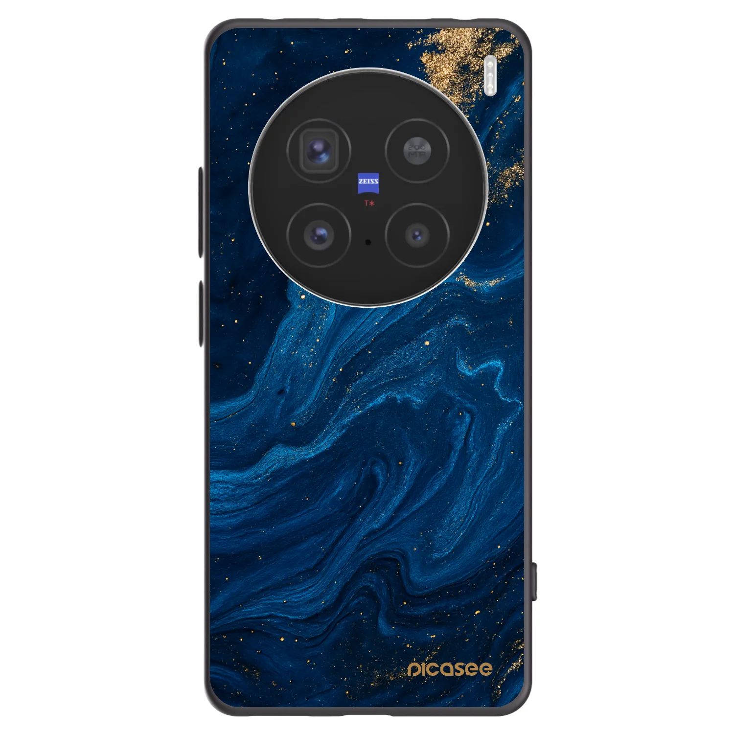 Picasee silikonový černý obal pro Vivo X200 Pro - Blue