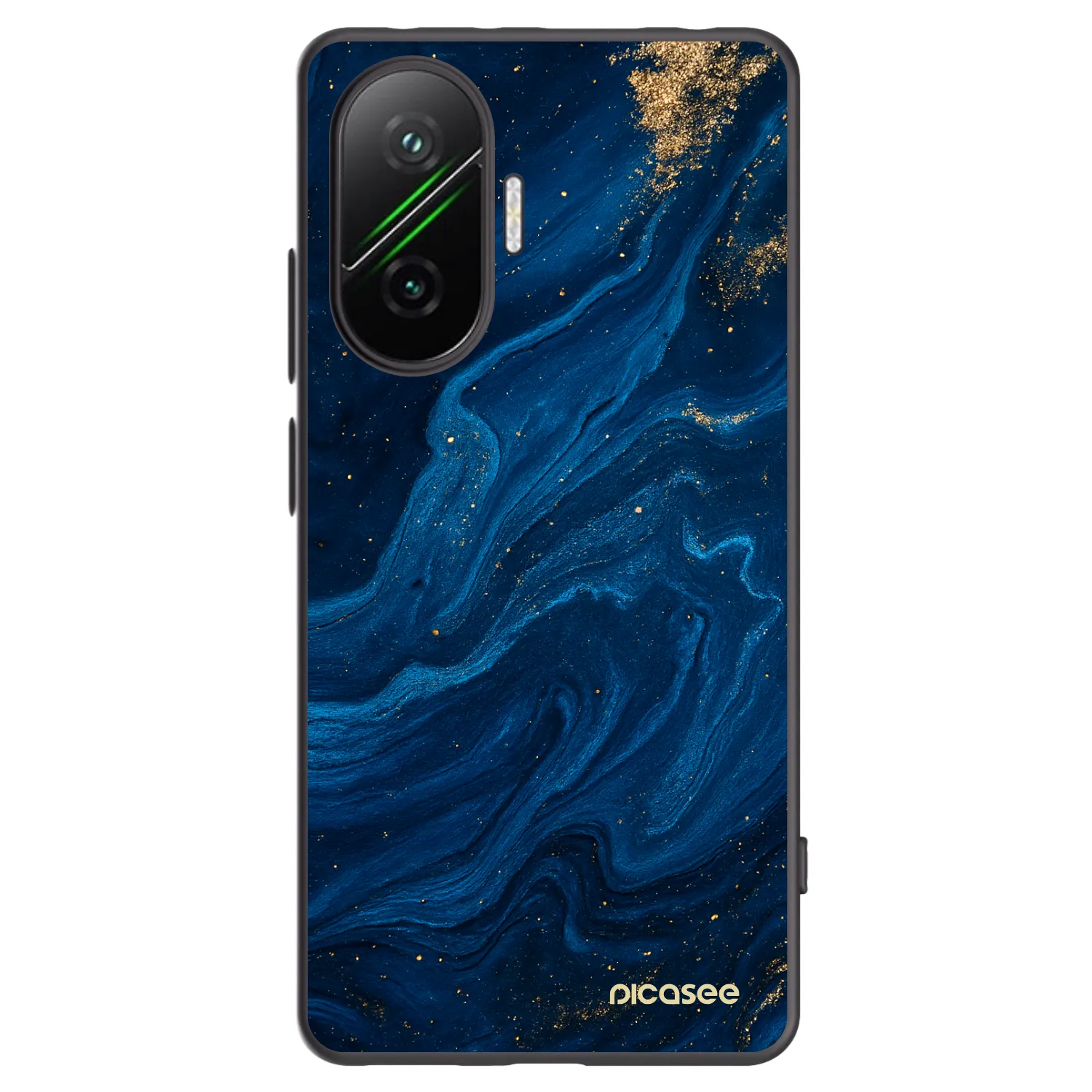 Picasee silikonový černý obal pro Xiaomi Poco F7 Pro 5G - Blue