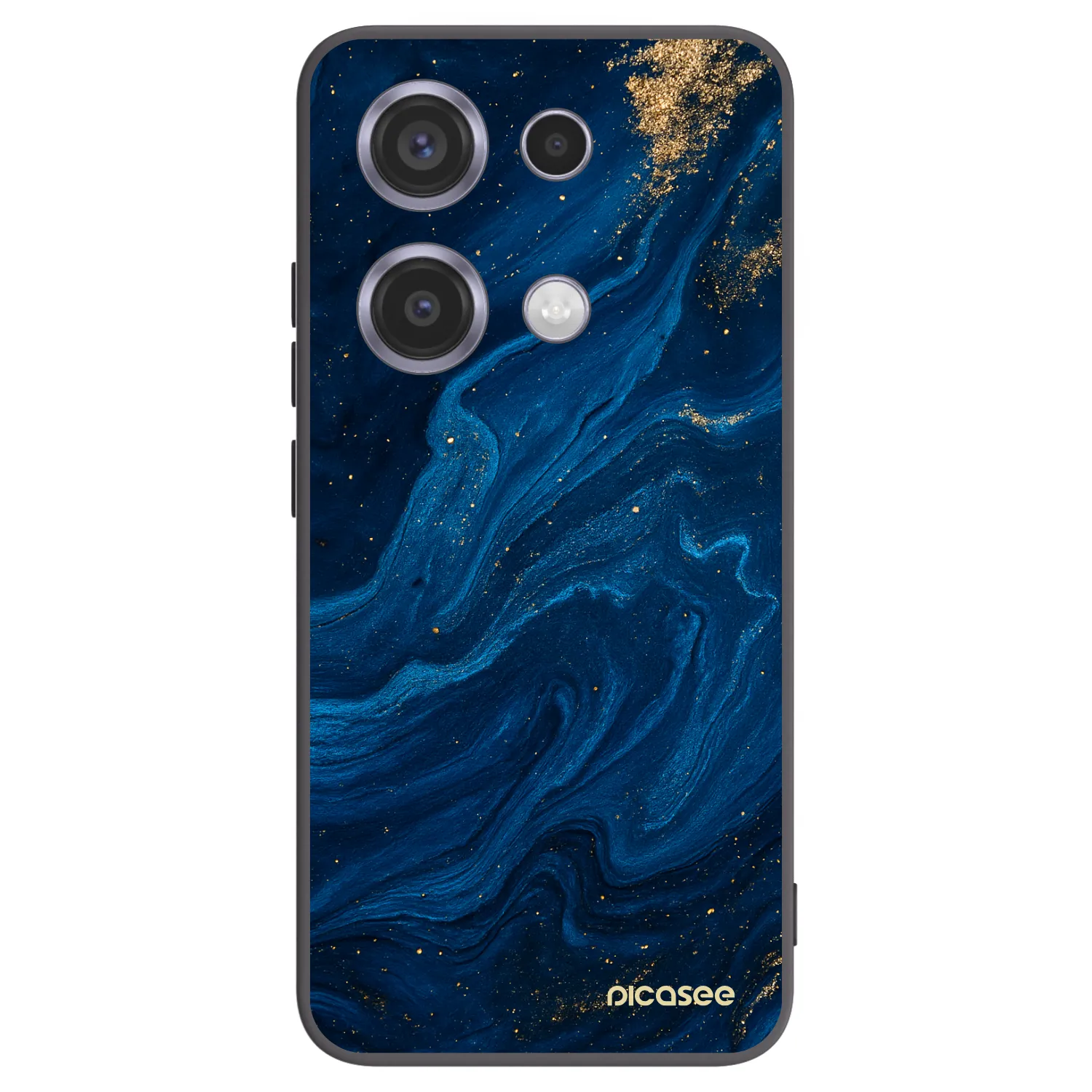 Picasee silikonový černý obal pro Xiaomi Redmi Note 14S - Blue