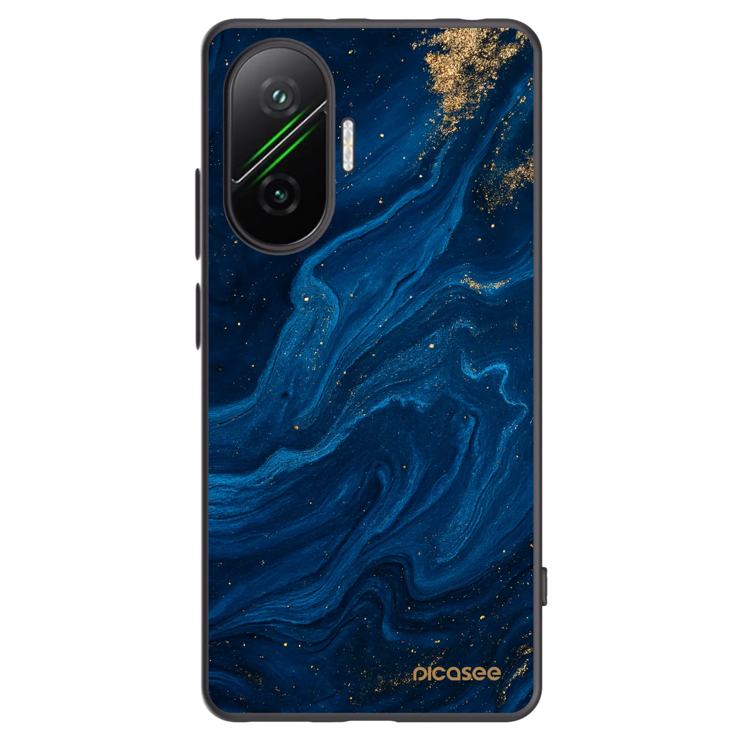 Picasee silikonový černý obal pro Xiaomi Poco F7 5G - Blue