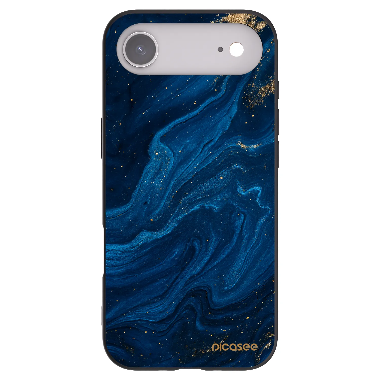 Picasee silikonový černý obal pro Apple iPhone Air - Blue