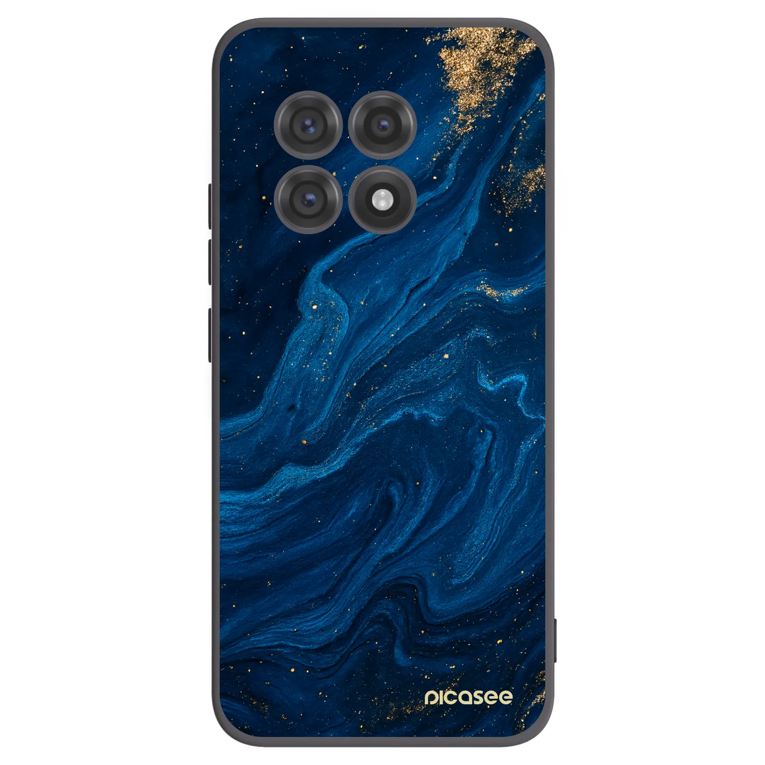 Picasee silikonový černý obal pro OnePlus 13R 5G - Blue